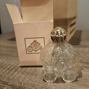Vintage Avon Magic Pumpkin Coach perfume bottle.
